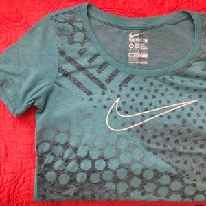 NWOT Light blue dri-fit Nike tee